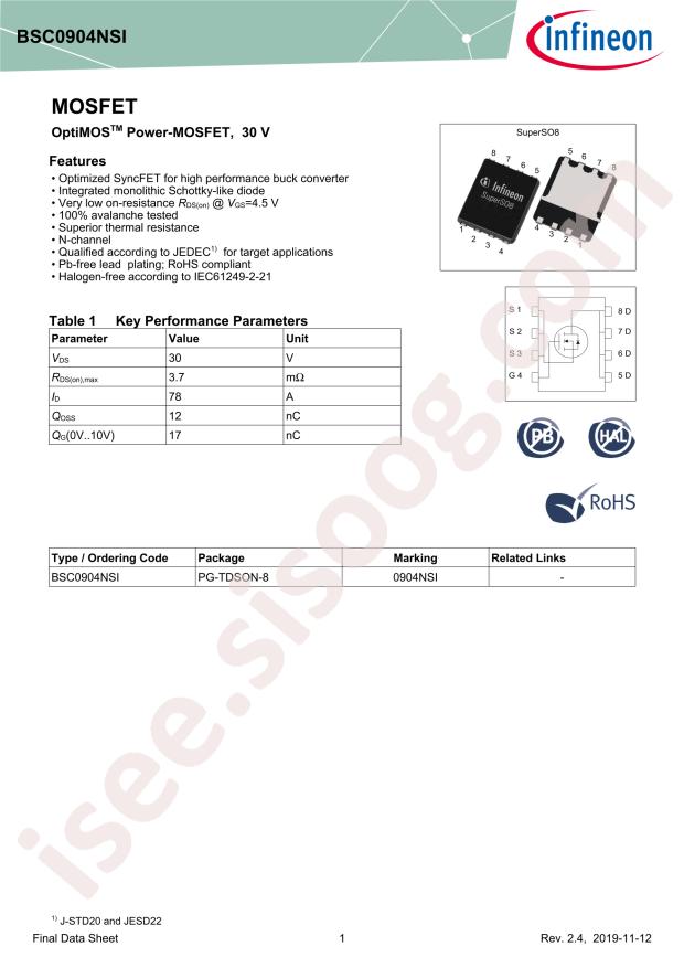 BSC0904NSI