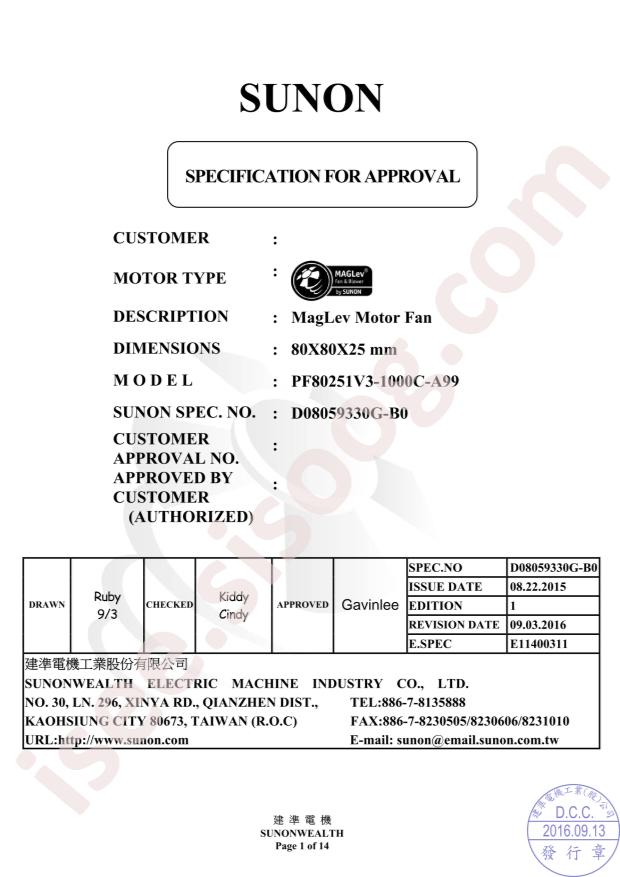 PF80251V3-1000C-A99