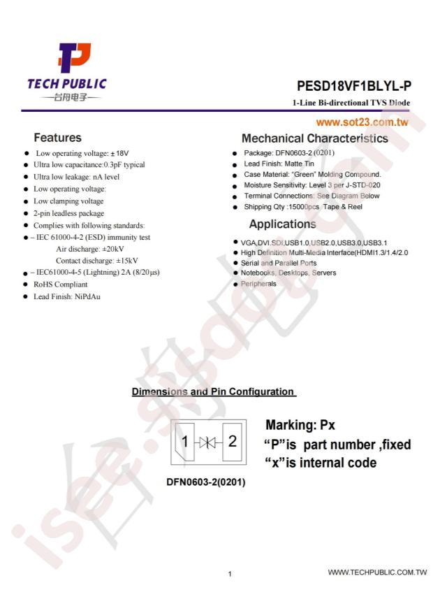 PESD18VF1BLYL-P
