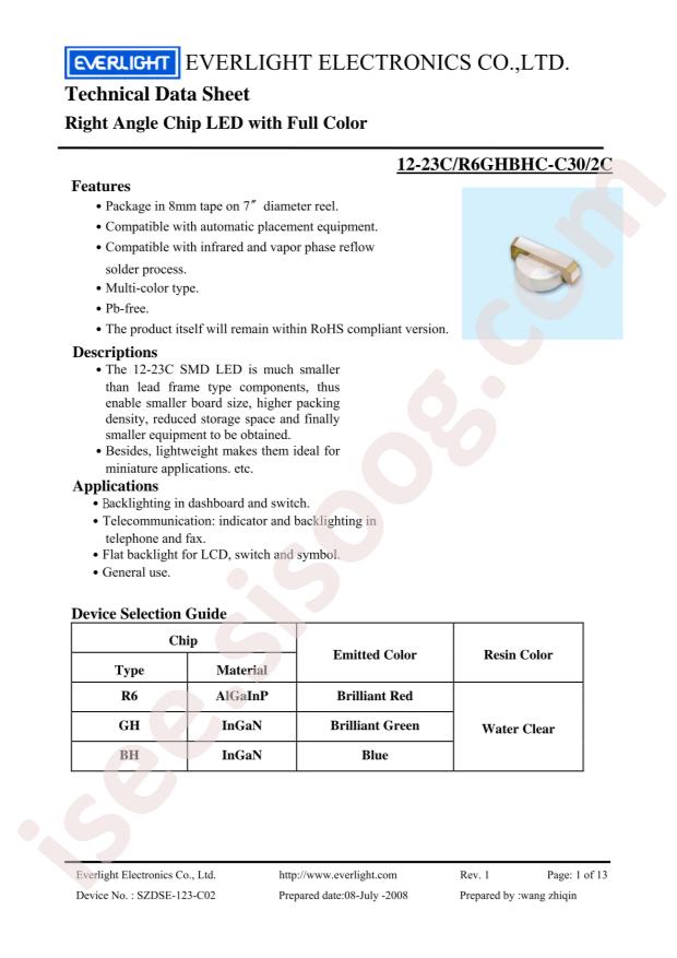 12-23C/R6GHBHC-C30/2C