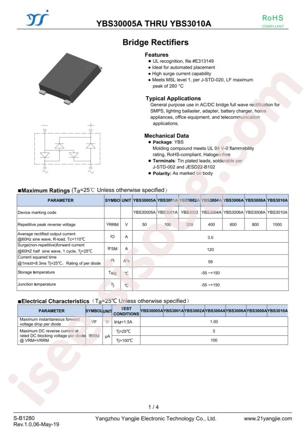 YBS3010A