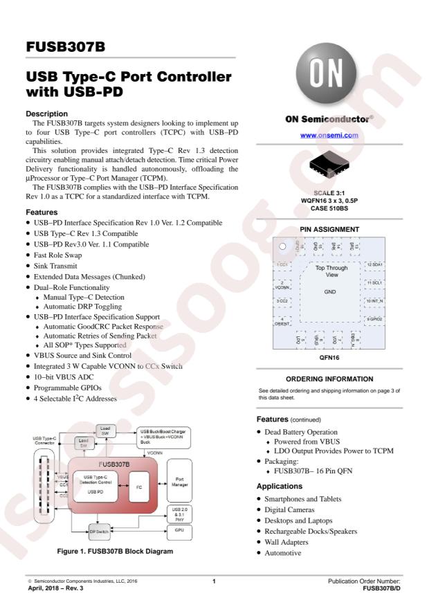 FUSB307BMPX