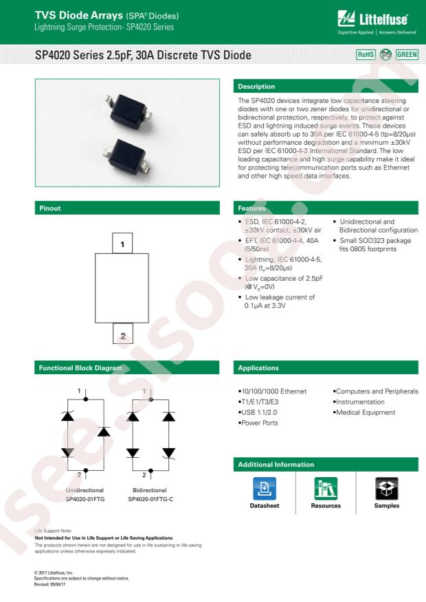 SP4020-01FTG-C