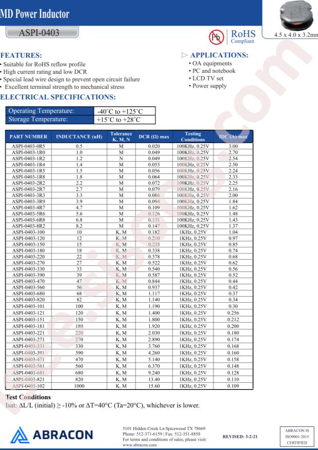 ASPI-0403-1R4M-T