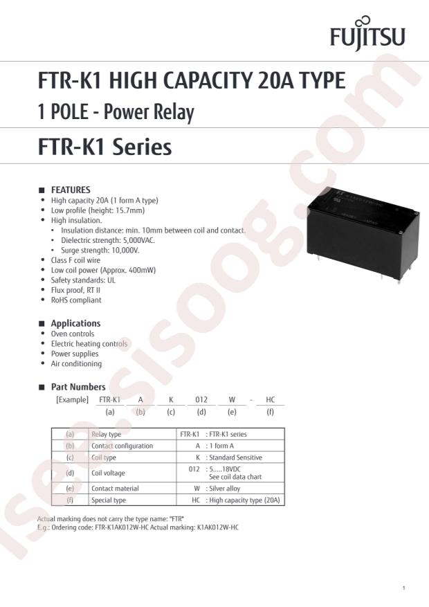 FTR-K1AK024T