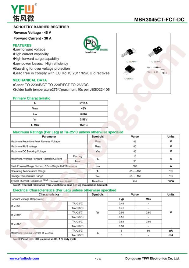 MBR3045CT