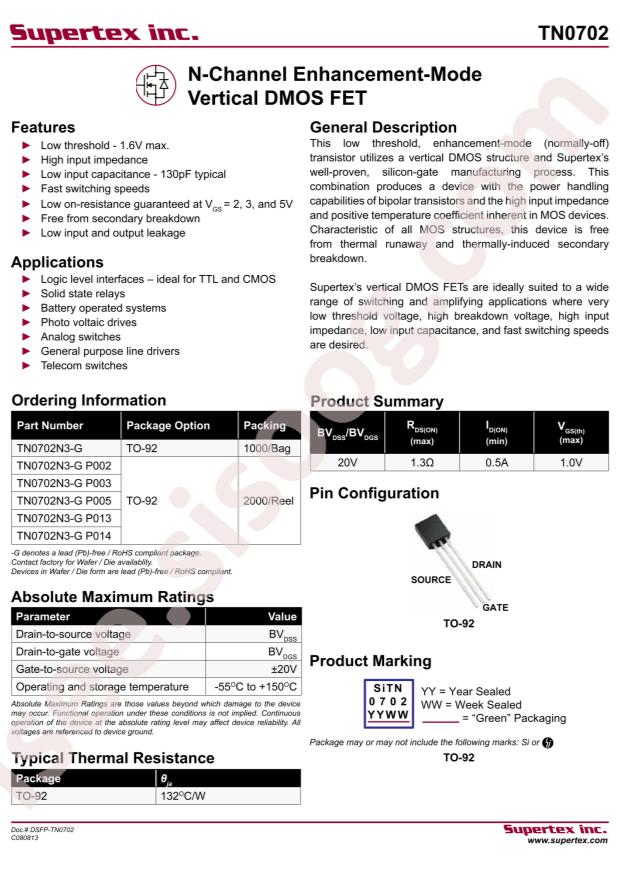 TN0702N3-G
