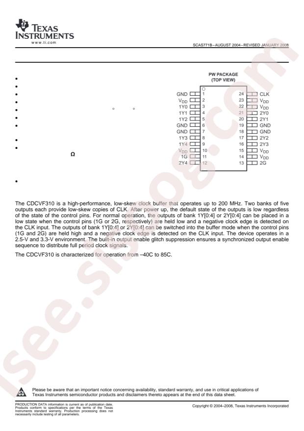 CDCVF310PWR