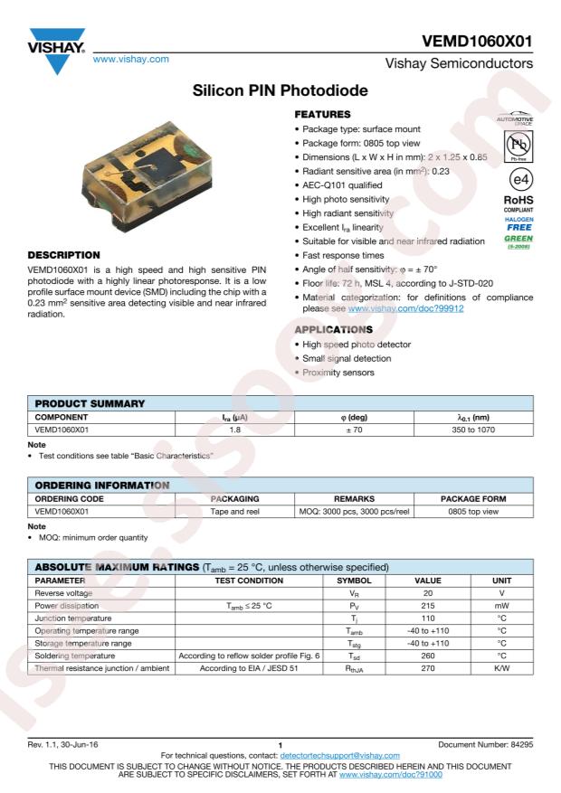 VEMD1060X01