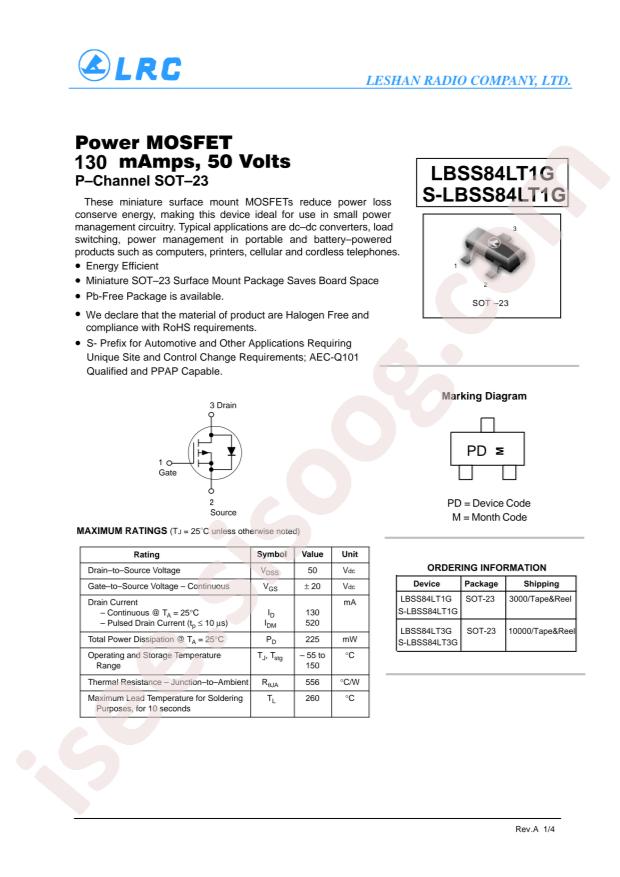 LBSS84LT1G