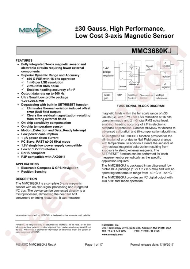 MMC3680KJ