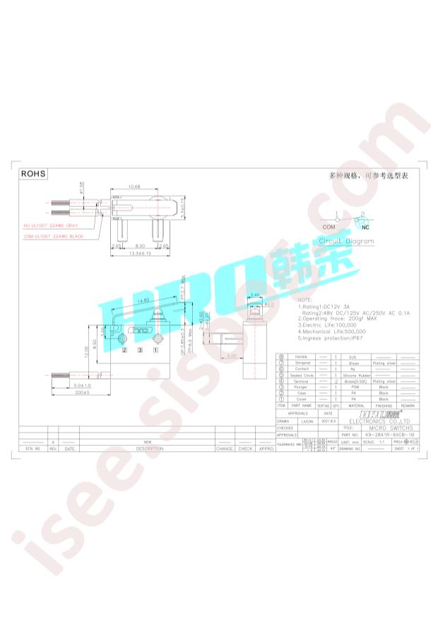 K9-2841R-6XCB-1B