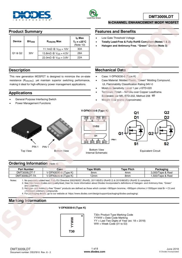 DMT3009LDT-7