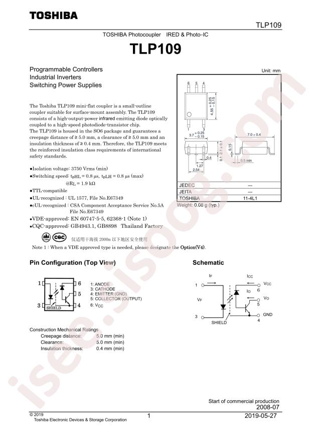 TLP109(TPL,E