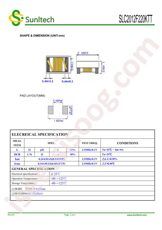 SLC2012F220KTT