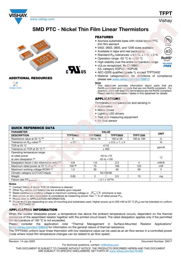 TFPT0805L5001FV