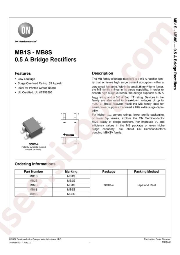 onsemi MB4S