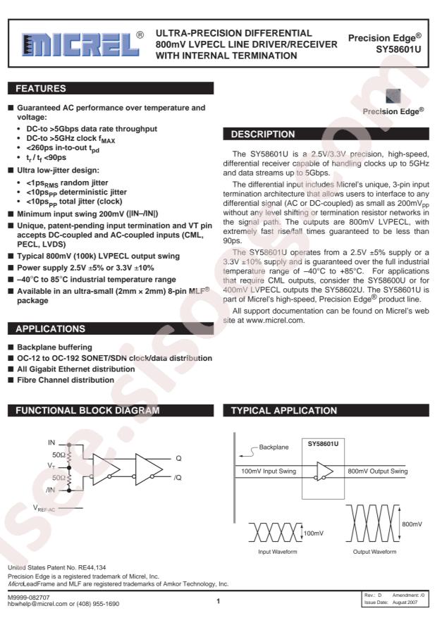 SY58601UMG-TR