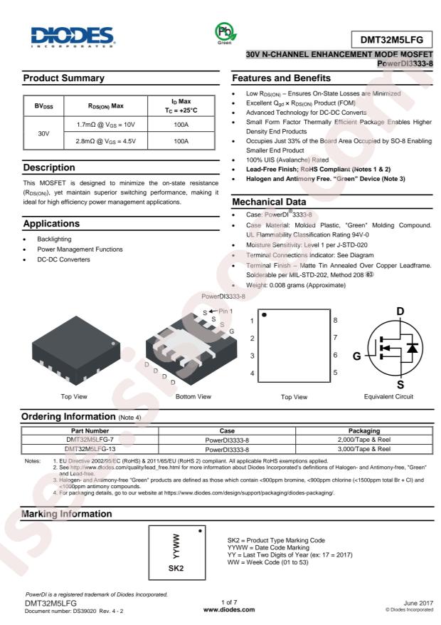 DMT32M5LFG-13