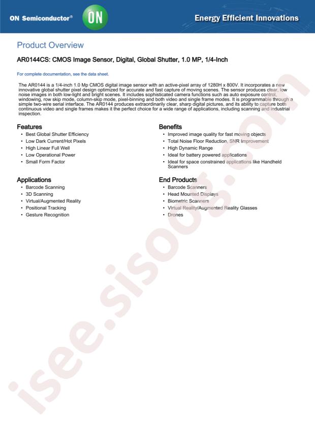 AR0144CSSM20SUKA0-CRBR1