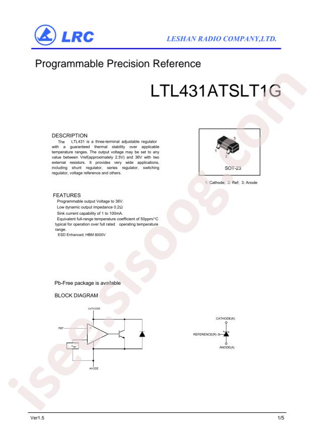 LTL431ATSLT1G