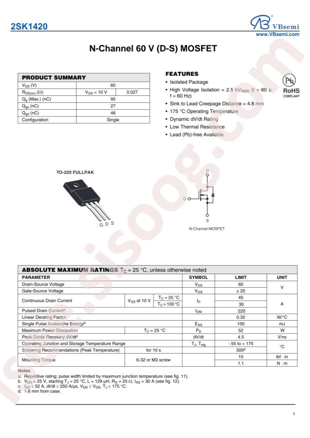 2SK1420-VB