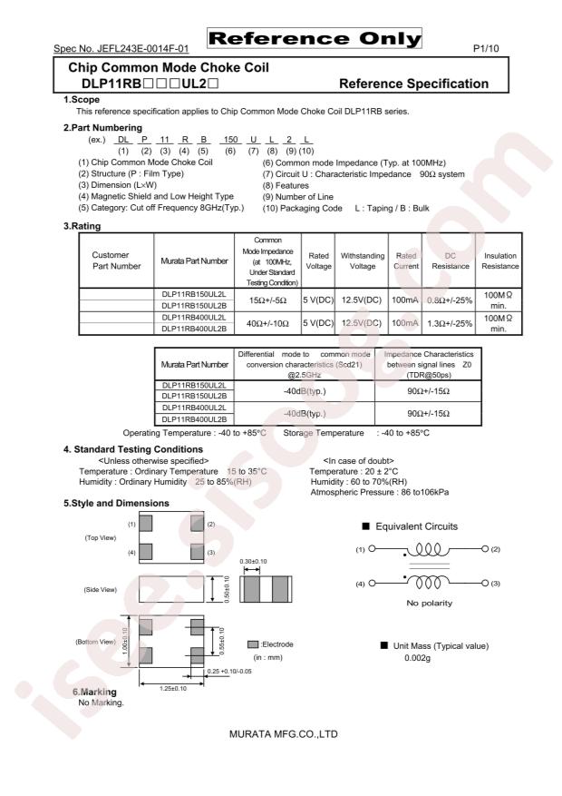 DLP11RB150UL2L