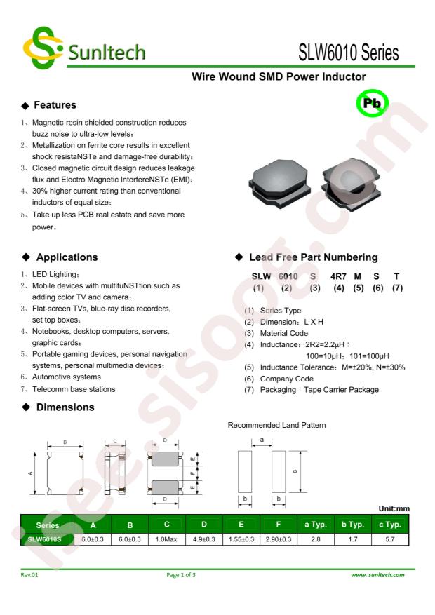 SLW6010S100MST