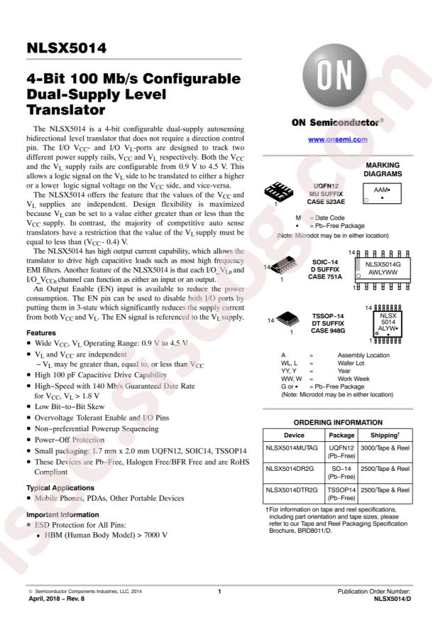 NLSX5014DTR2G