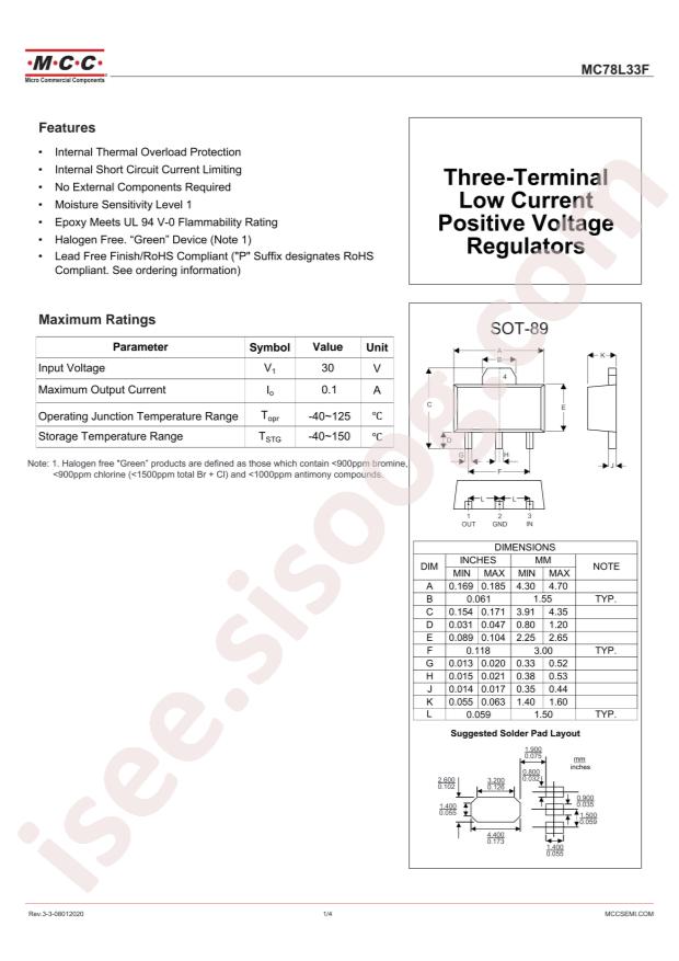 MC78L33F-TP