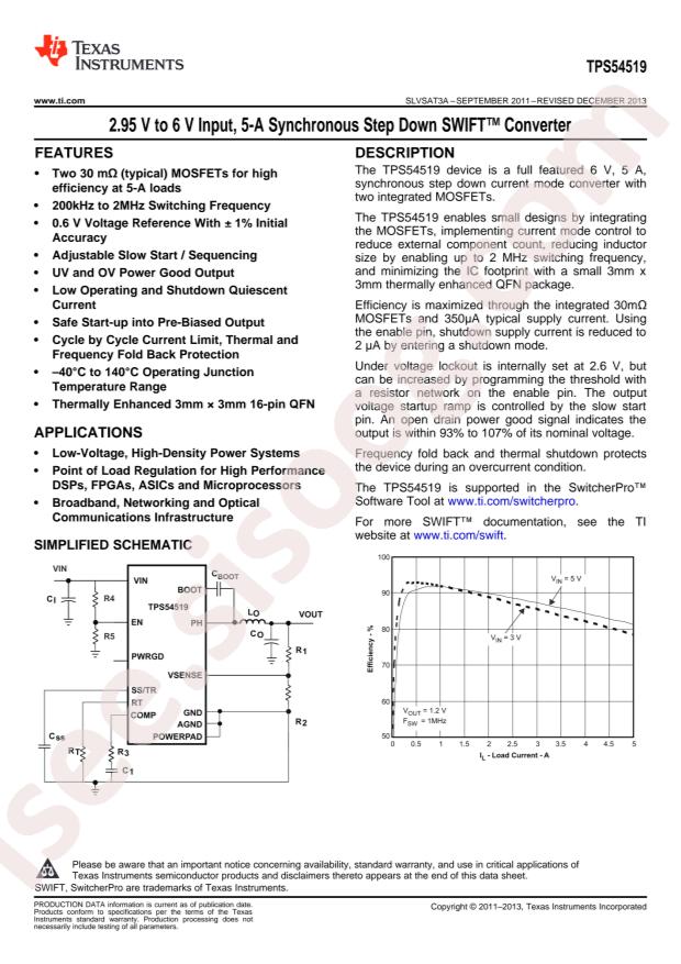TPS54519RTER