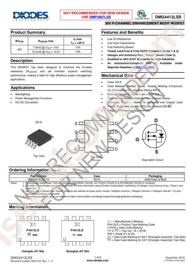 DMG4413LSS-13