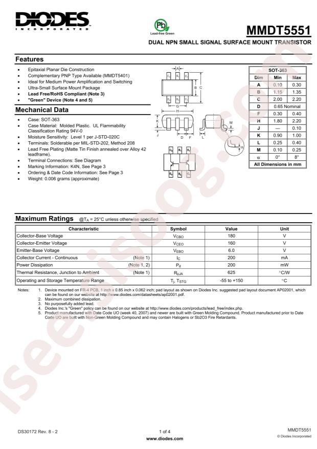 MMDT5551-7-F