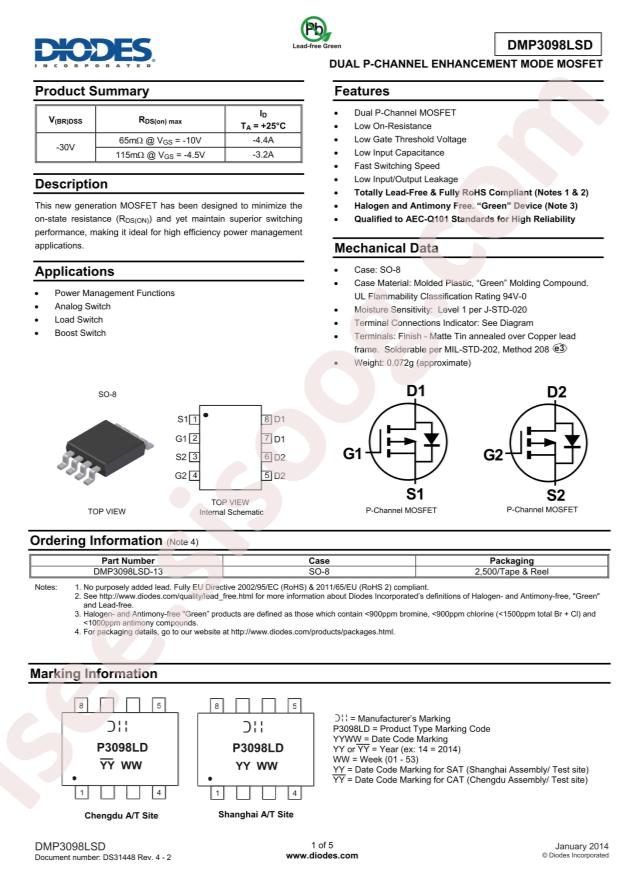 DMP3098LSD-13