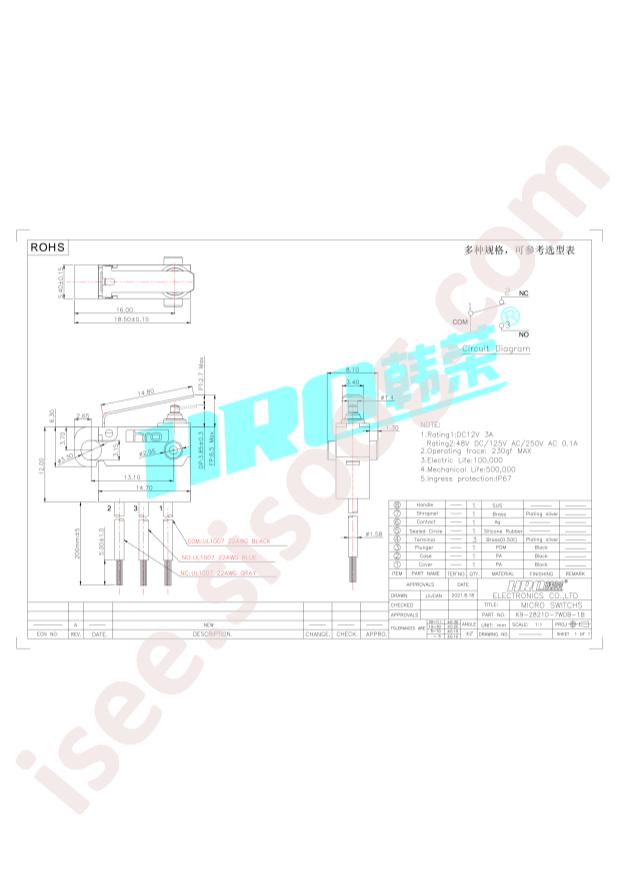 K9-2821D-7WDB-1B