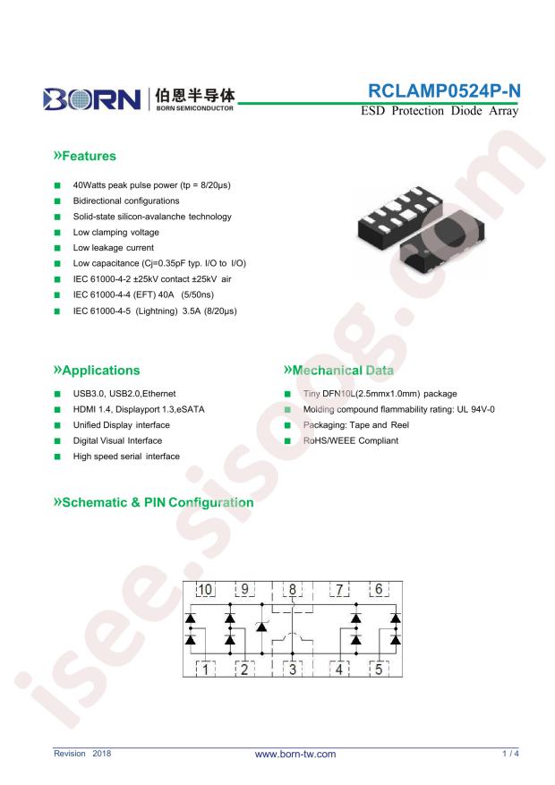 RCLAMP0524P-N