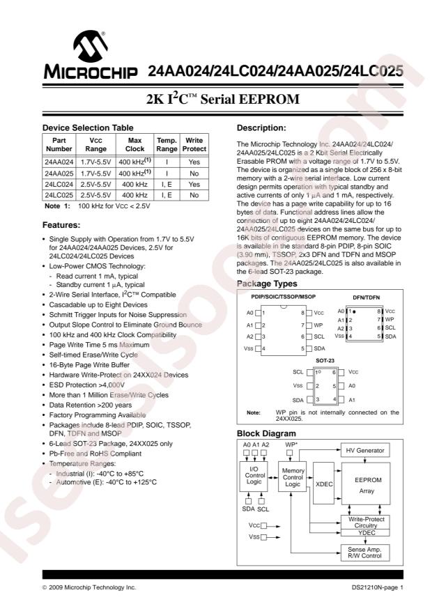24AA024-I/MS