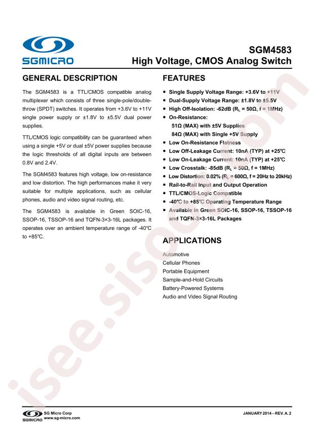SGM4583YTS16G/TR