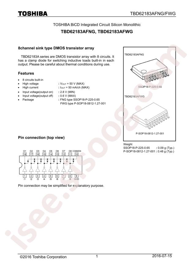 TBD62183AFWG,EL
