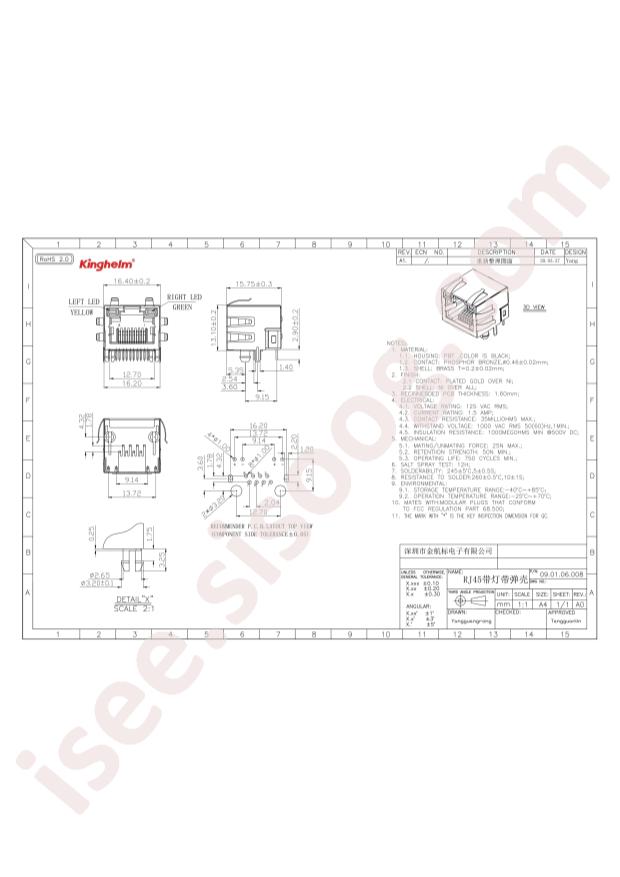 KH-RJ45-56-8P8C-D-T