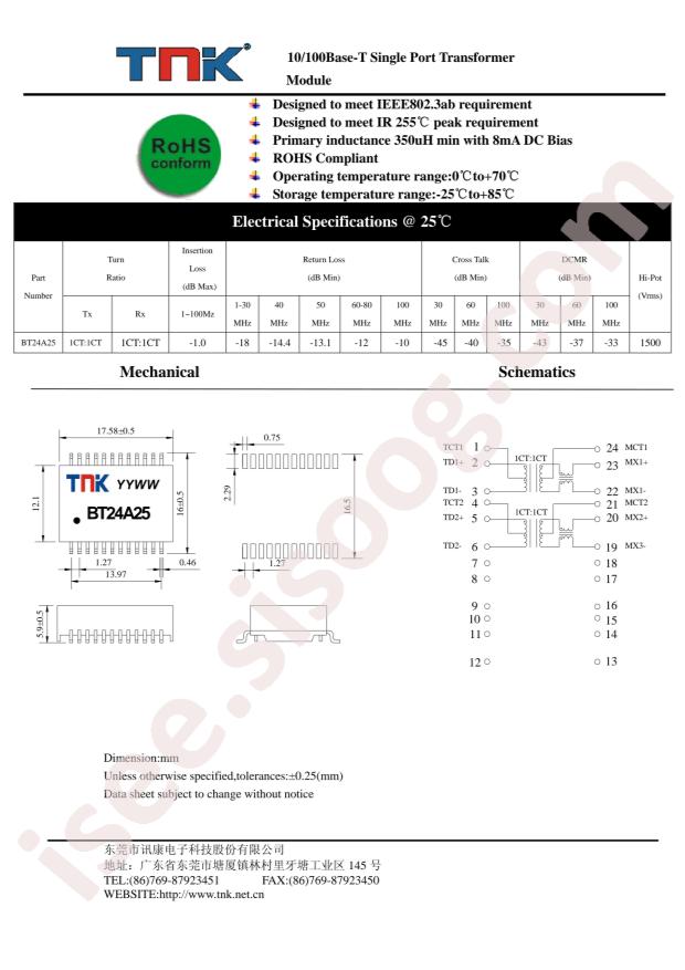 BT24A25
