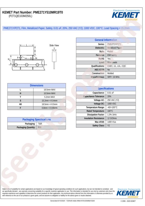 PME271Y510MR19T0