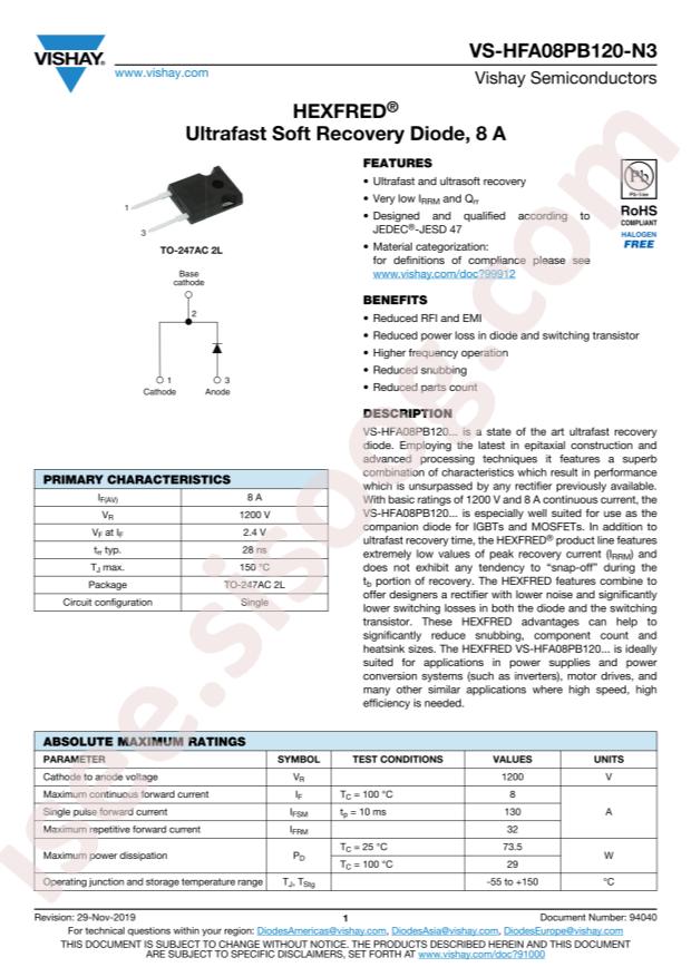 VS-HFA08PB120-N3