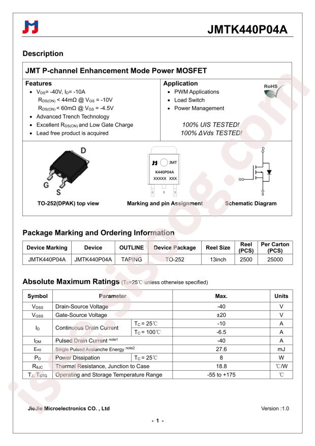 JMTK440P04A