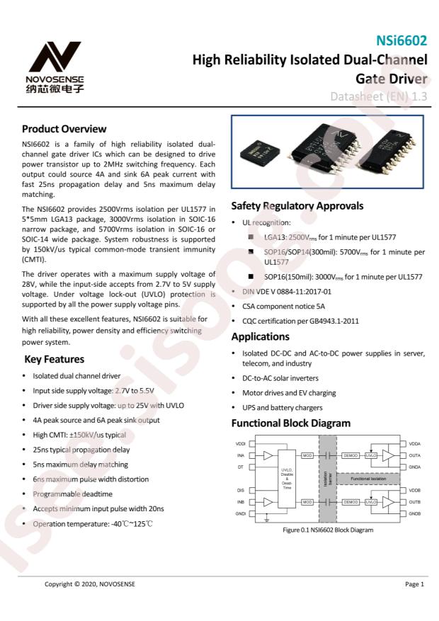 NSi6602B-DSWR