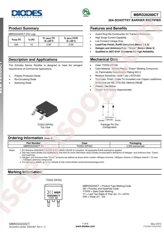 MBRD20200CT-13