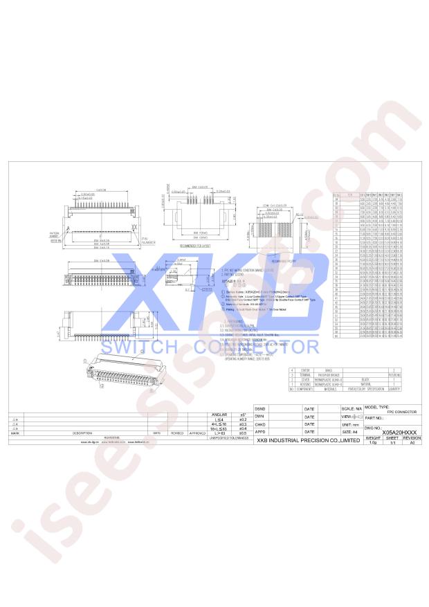 X05A20H50G