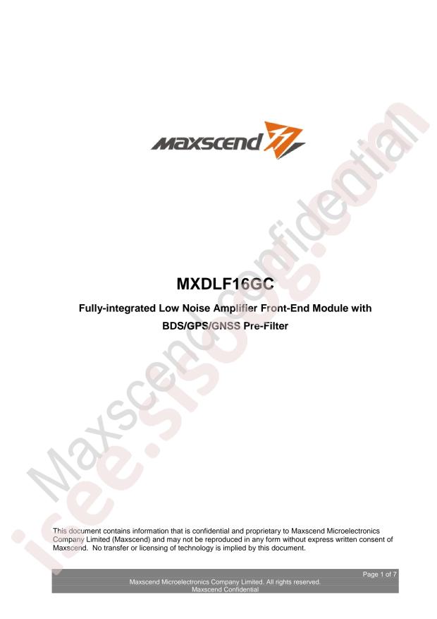 MXDLF16GC