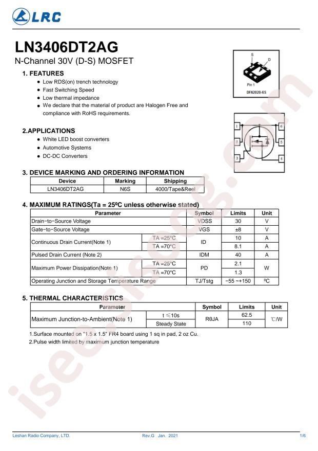 LN3406DT2AG