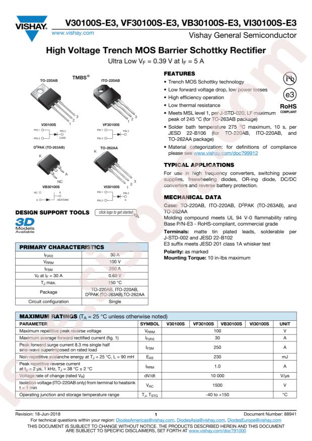 VB30100S-E3/8W